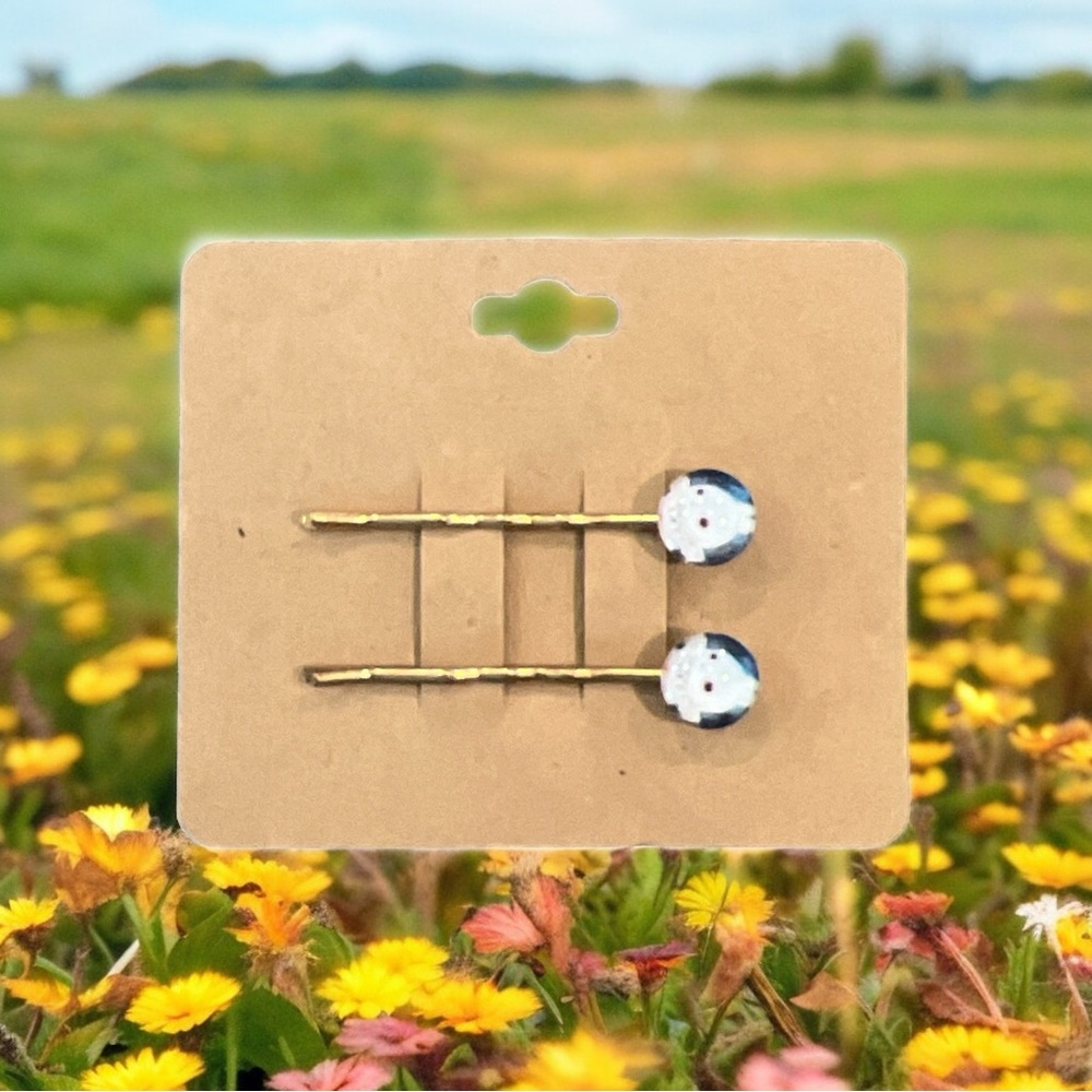 NEW Alice in Wonderland Rabbit Design Bobby-pin Set - Picture 1 of 2